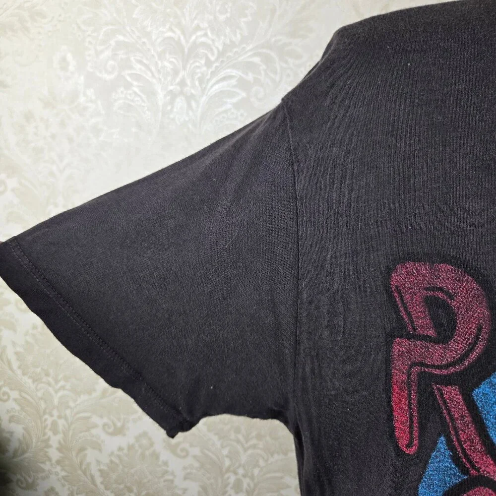 Daydreamer by Free People Size Small Gray Rolling Stones Tshirt Short Sleeve